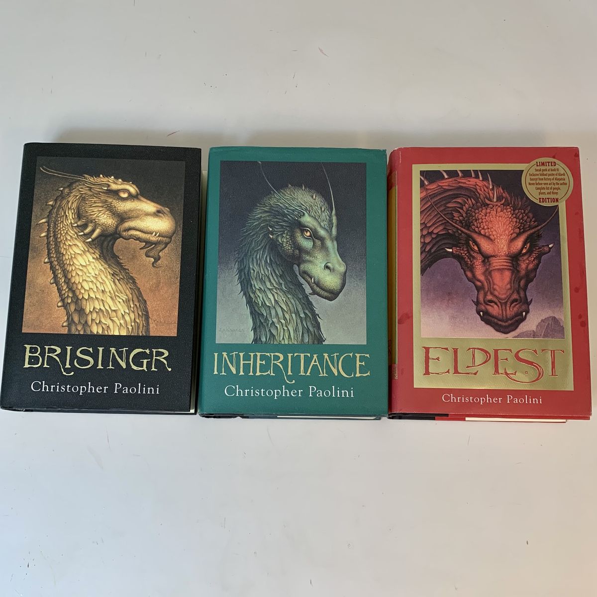 Inheritance Books Brisingr, Eldest,