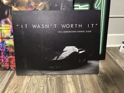 Canvas art motivational