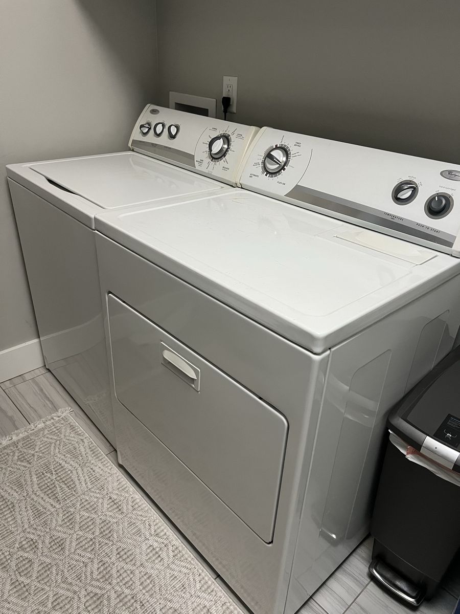 Whirlpool Washer and Dryer