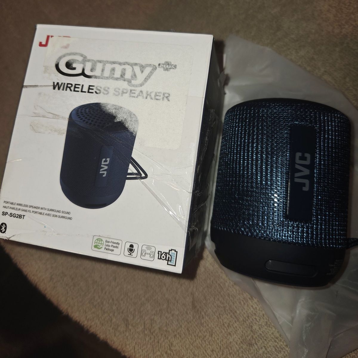 brand new jvc portable gummy wireless