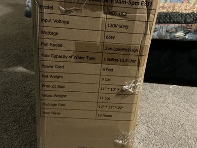 Behomey Evaporative Tower Cooler