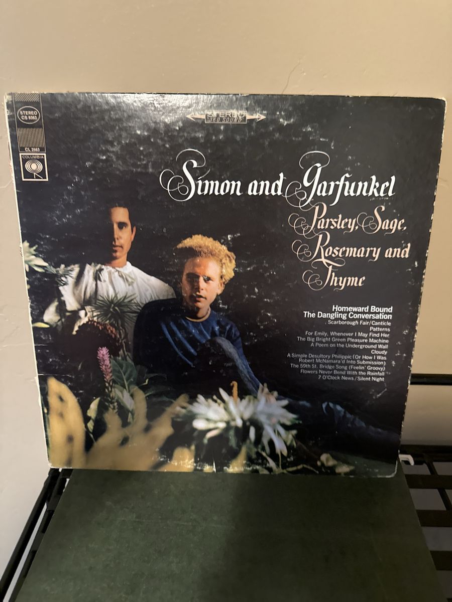 Simon and Garfunkel Parsley, Sage, Rosemary and Thyme Vinyl LP Record Columbia CS 9363