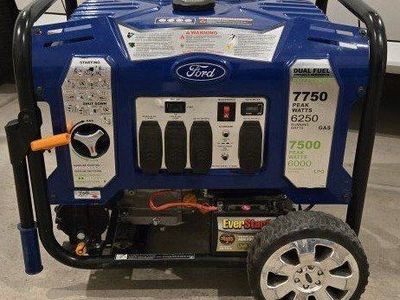 Ford 7750W Dual Fuel Portable Generator Switch&Go