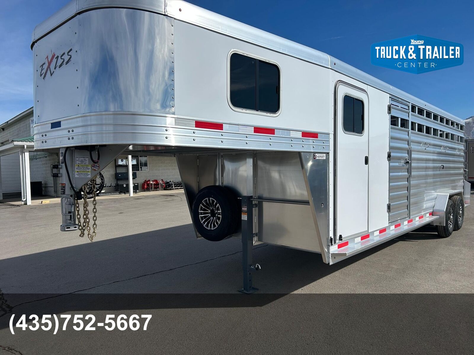 2026 EXISS 7X24 Stock Combo w/Dual Man Door