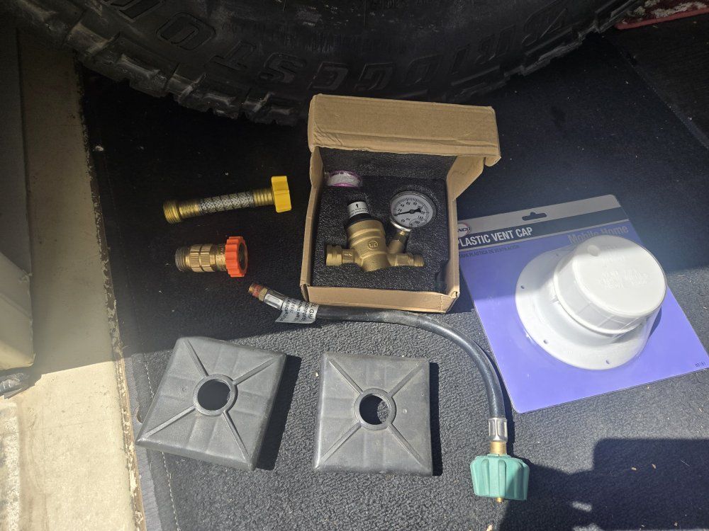 Misc camp trailer parts