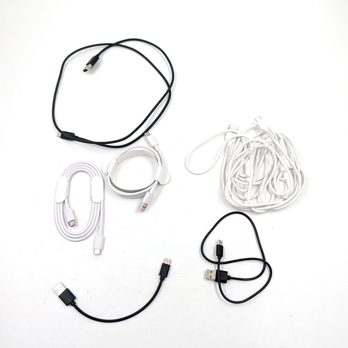 USB-C set of 6 charging cords