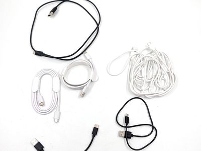 USB-C set of 6 charging cords