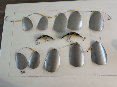 Cowbells and Kwickfish Lures