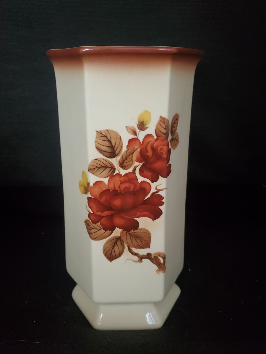 Floral Ceramic Vase