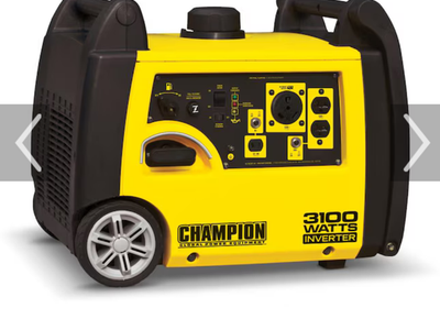 Champion 3100 watt inverter