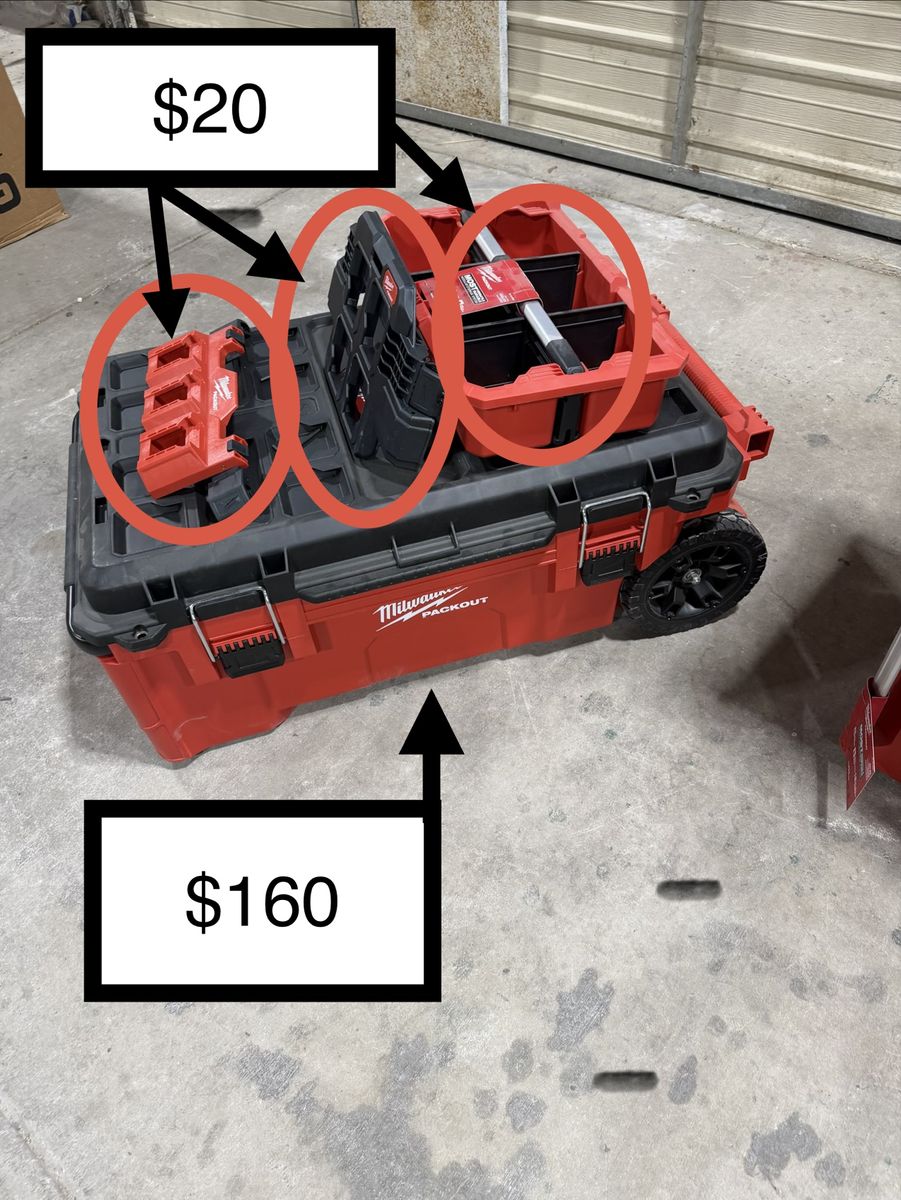 Milwaukee Packout -Big discounts.