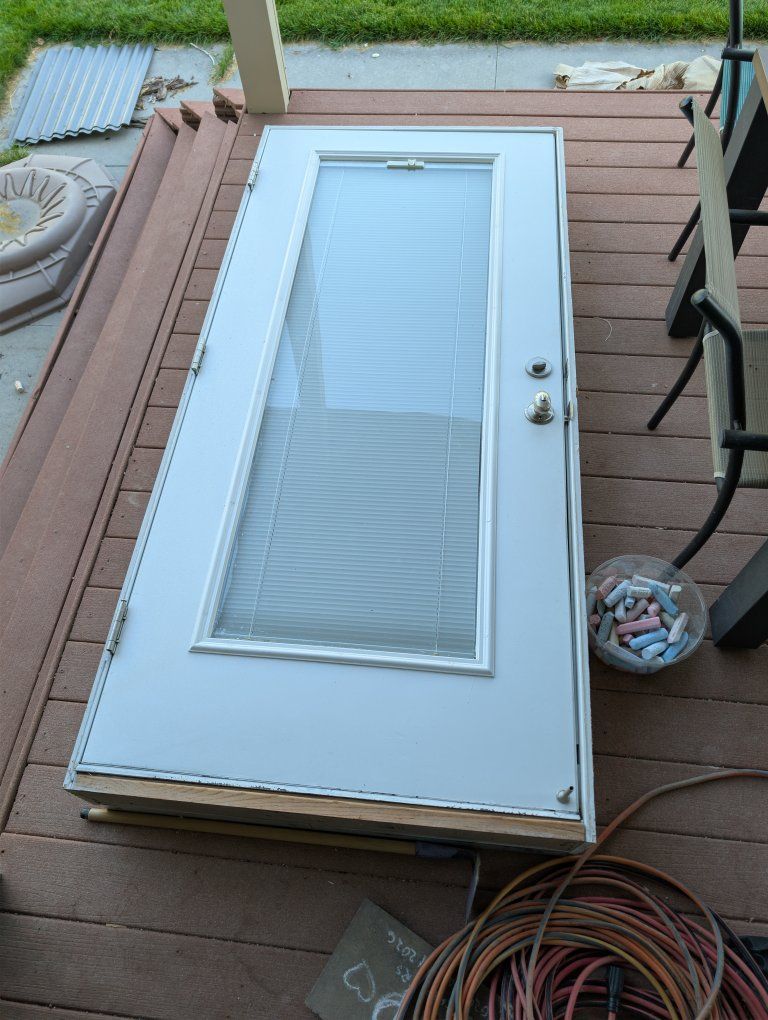 exterior door