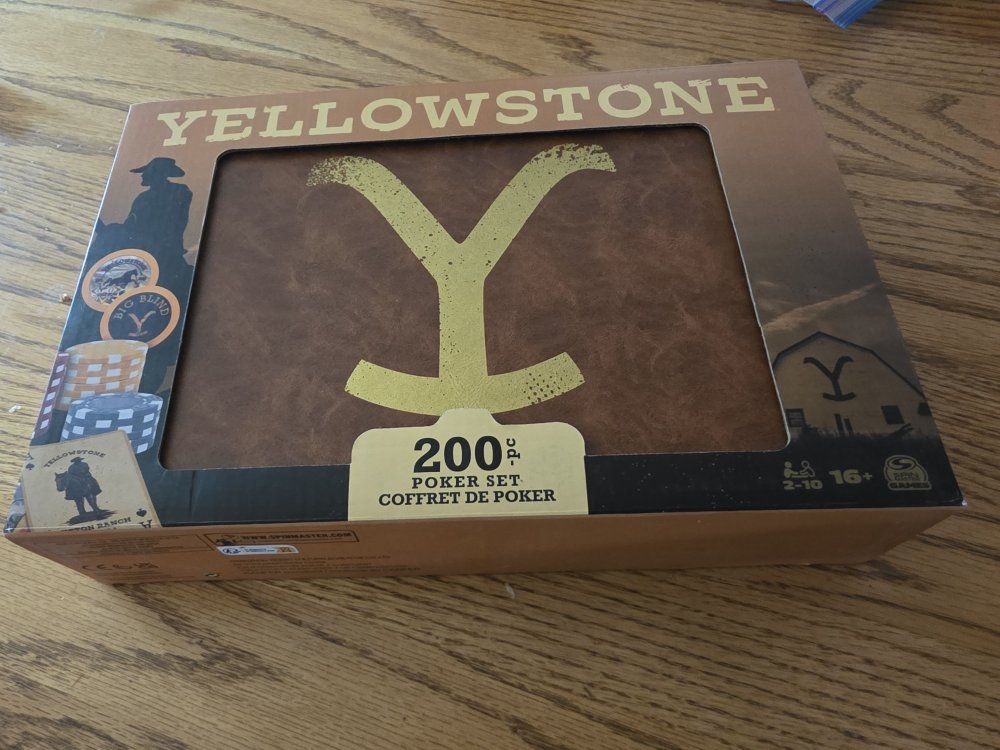 Yellowstone Poker Set