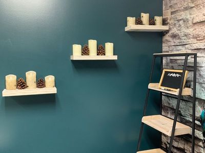 9 floating shelves