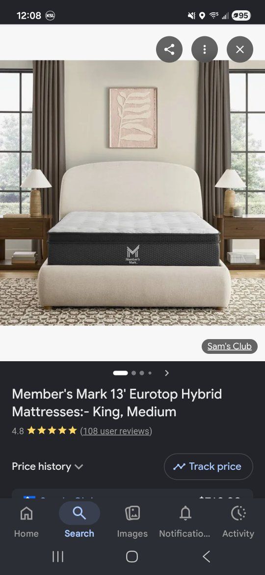 ***King *** 12"-14" Hybrid Mattress 
Qty-1