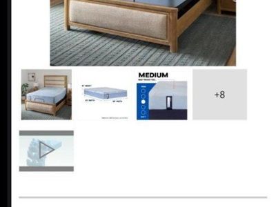 DELIVERY AVAILABLE Hybrid Medium Queen Mattress and BAMBOO SHEETS