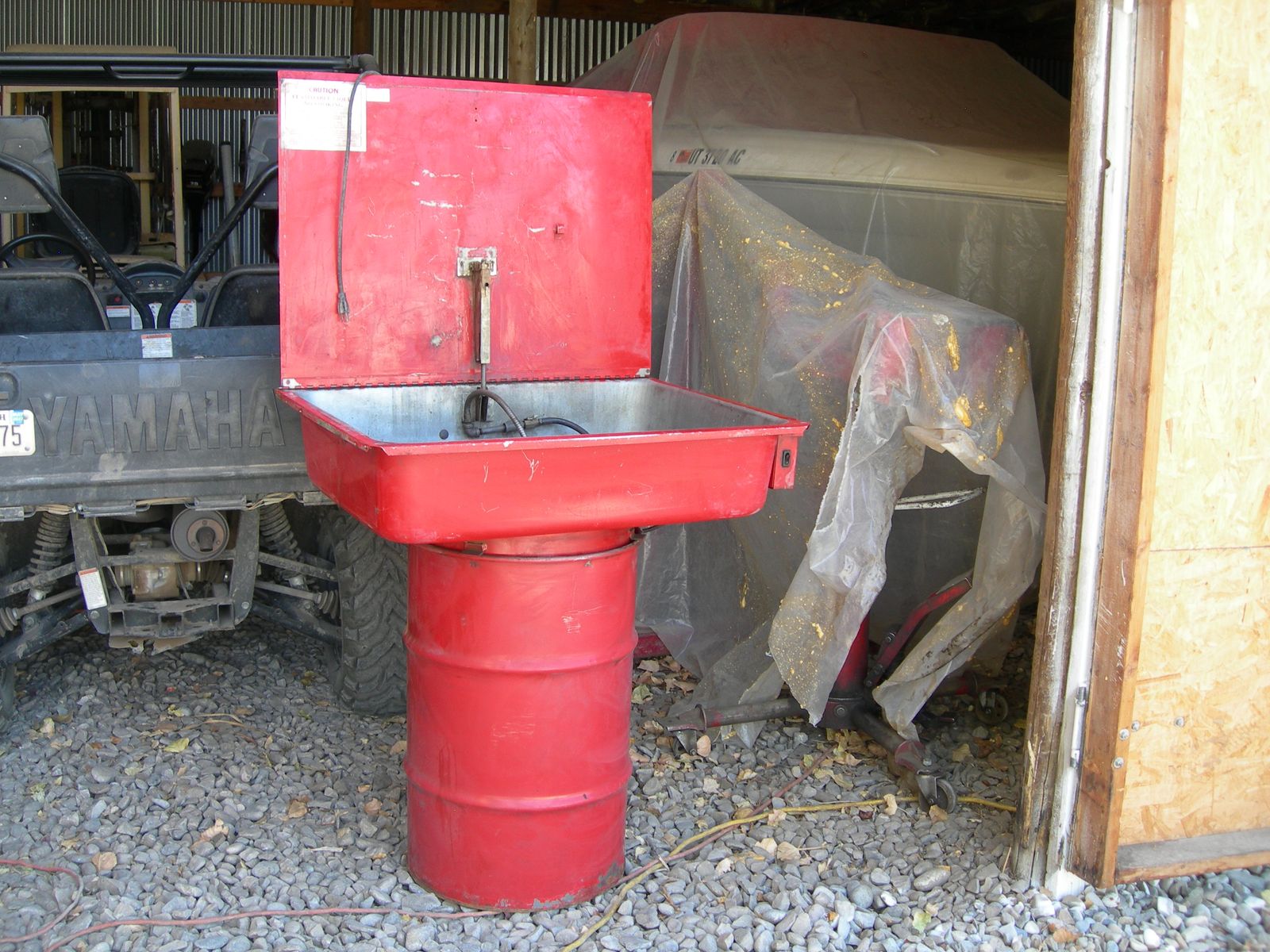 30 gallon solvent parts washer