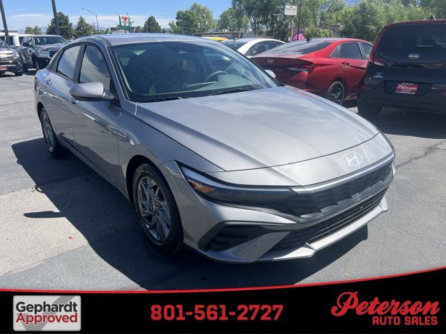 2025 Hyundai Elantra Hybrid Blue