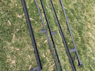 King size metal bed frame