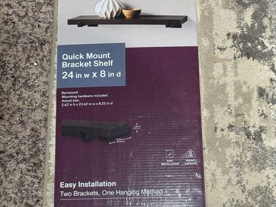 Home Decorators Collection Quick Mount Shelf