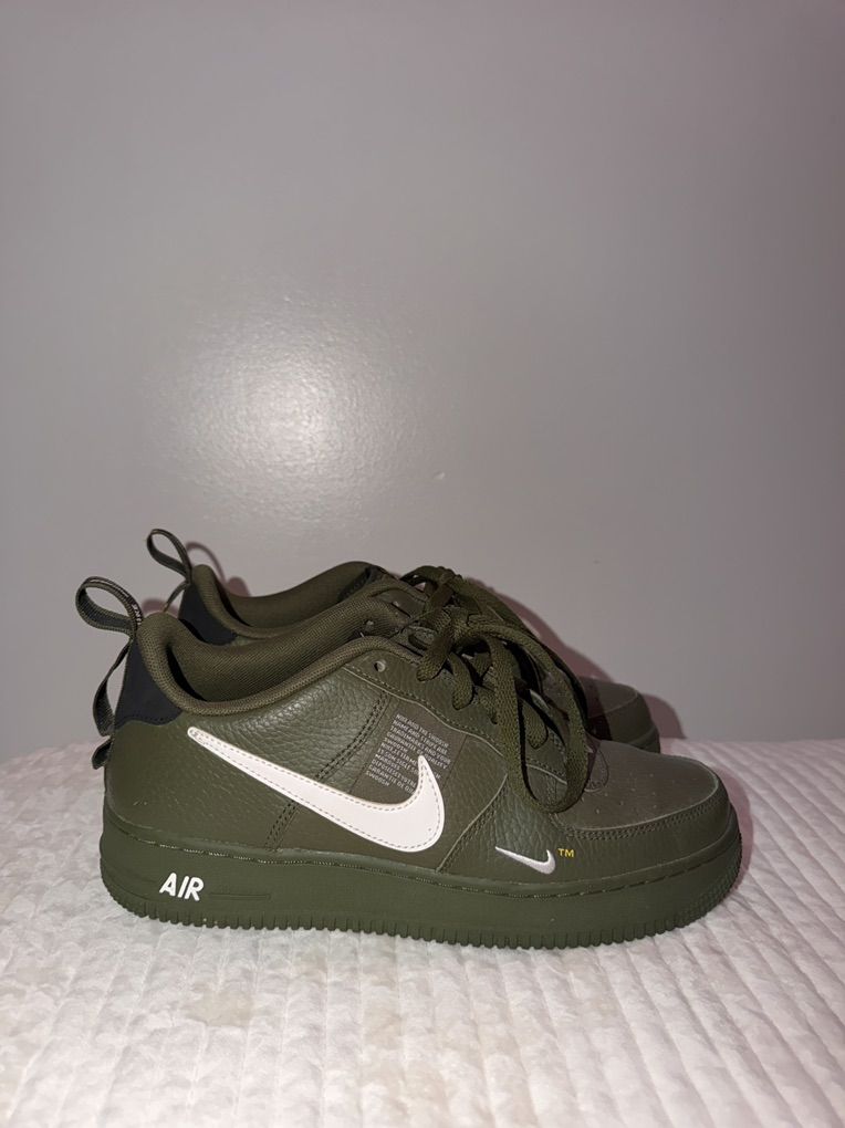 Nike Air Force 1 Utility Canvas Green Size 7