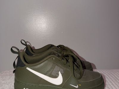 Nike Air Force 1 Utility Canvas Green Size 7