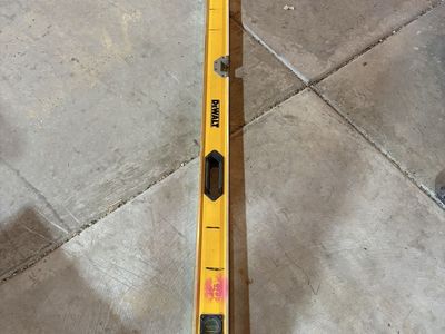 DEWALT 72-Inch Aluminum I-Beam Box Level - Yellow