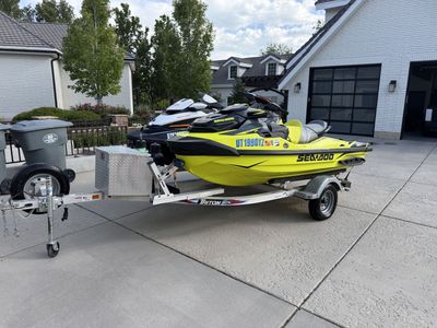 2018 Seadoo RXT X 300 hp and 2014 Seadoo RXT 260 with premium aluminum trailer
