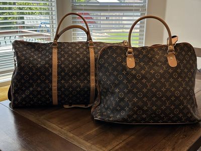 LV Weekender Bag and Tote Dupe