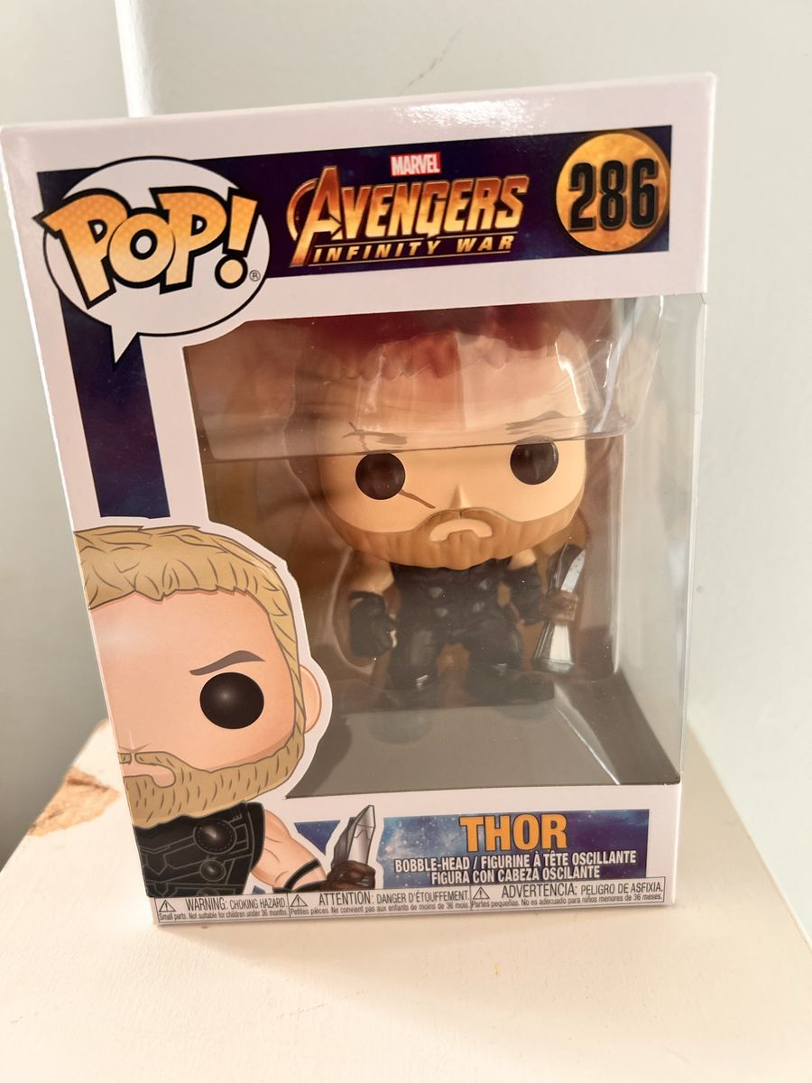 Funko Pop! Marvel Avengers: Infinity War Thor #286 Bobble-Head Figure - New in Box