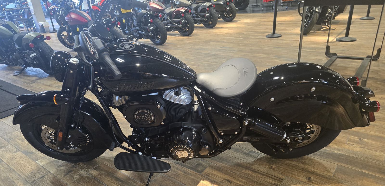 2026 Indian Motorcycle CHIEF VINTAGE, BLACK METALLIC, 49ST