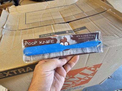 Original Poop Knife - New, Unopened Silicone Bathroom Accessory