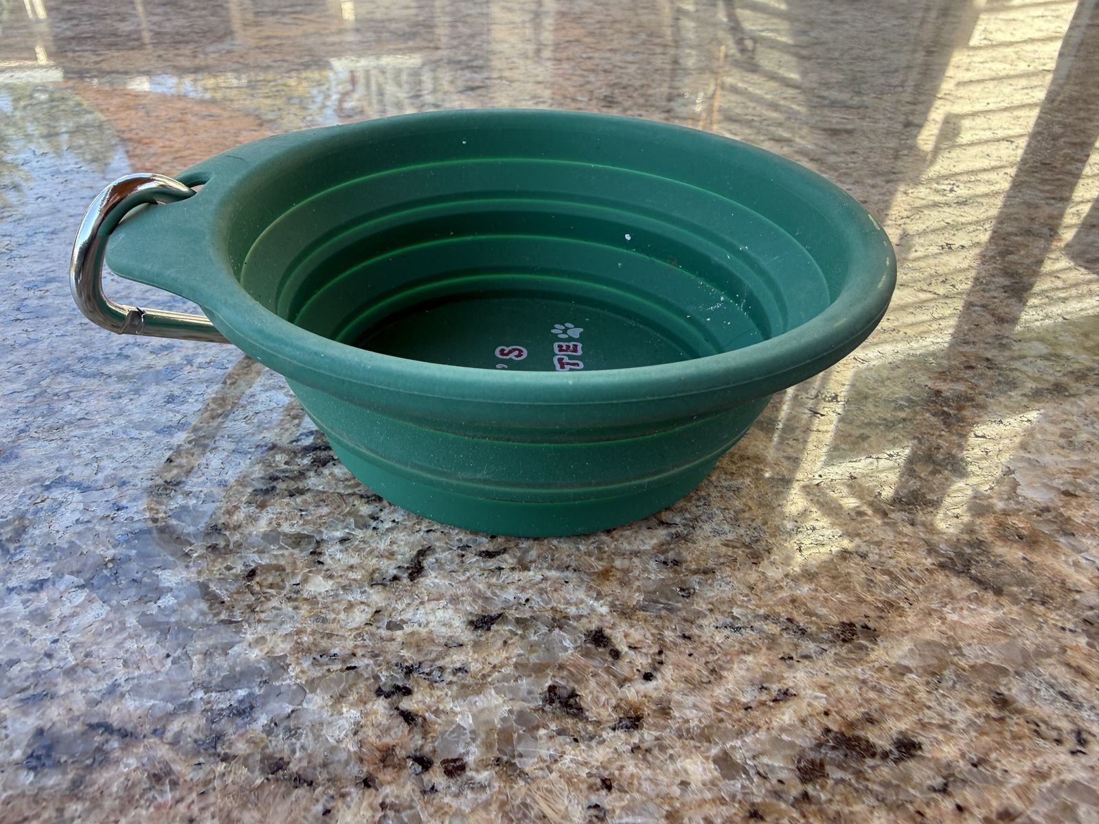Small Collapsible Dog Bowl