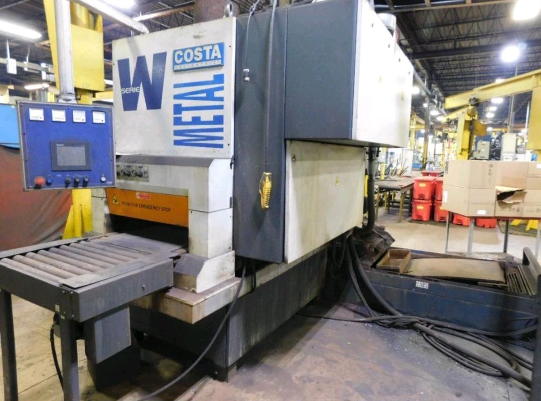 2017 Costa WD7 CCCC 600 Deburring / Slag Removal / Metal Finishing Machine