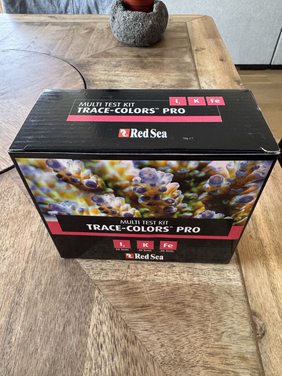 New Red Sea Trace Colors Pro Test Kit (Expired)