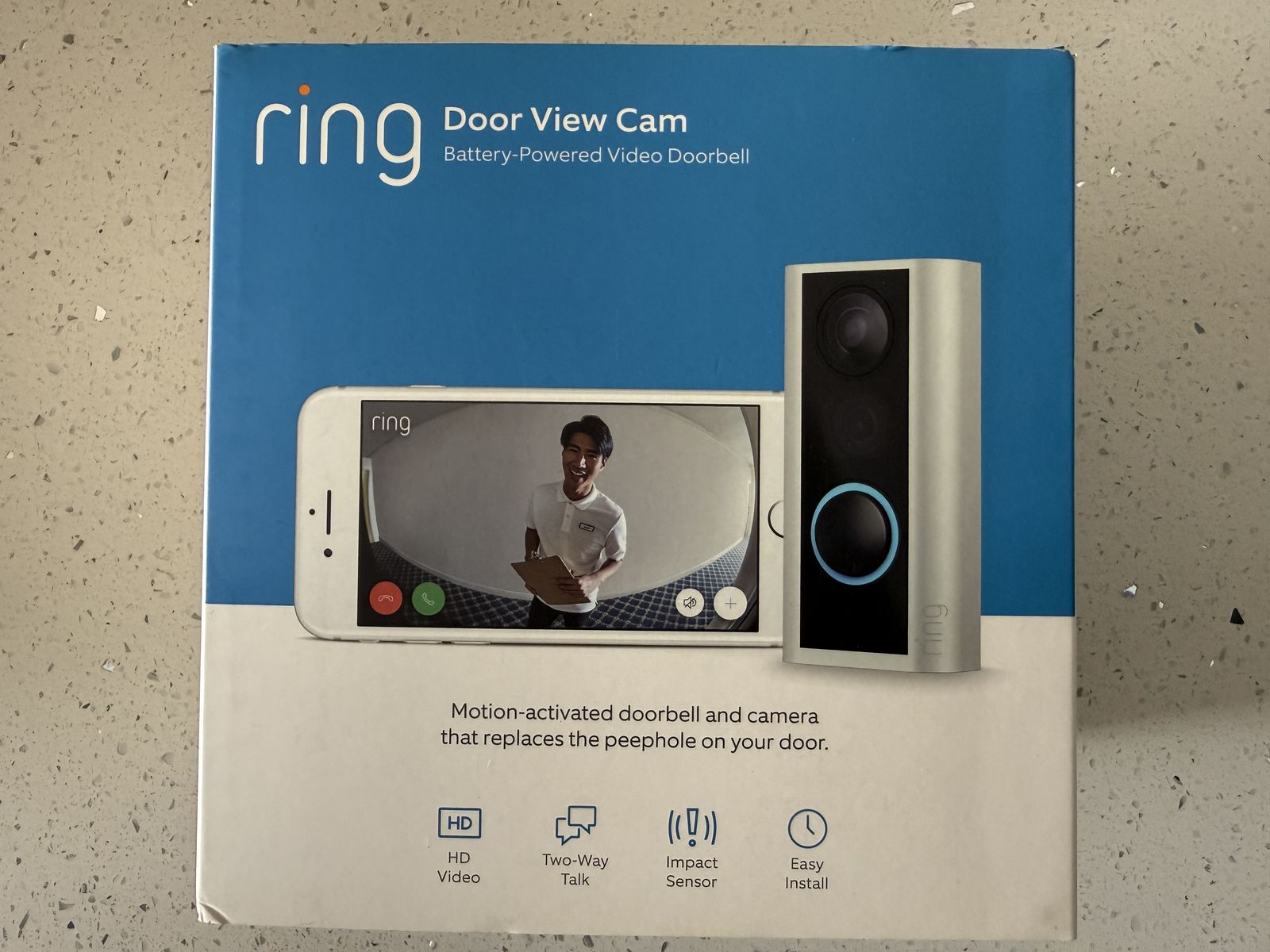 Earlier model Ring Door View Cam