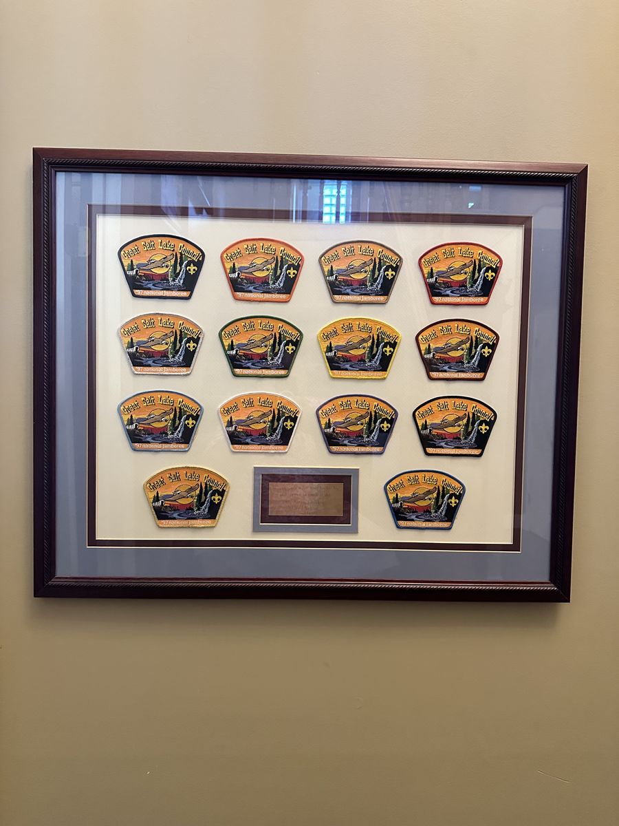 1997 Great Salt Lake Council National Jamboree Set of Patches
