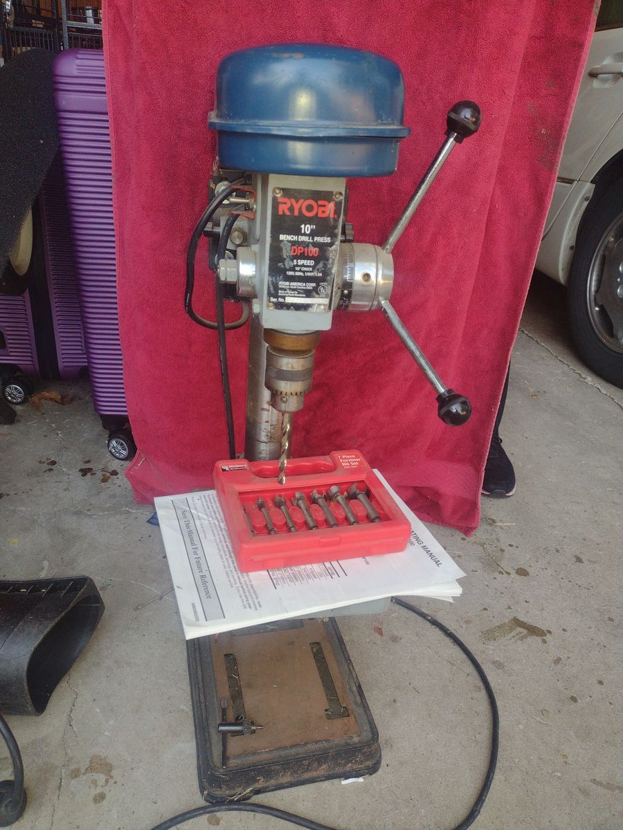 Used Ryobi 10" drill press