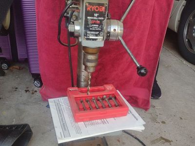 Used Ryobi 10" drill press