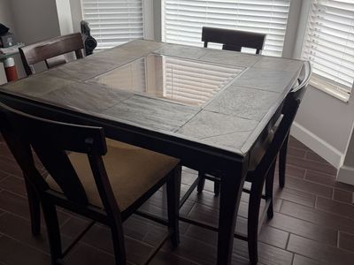4'x4' Table with Four Chairs