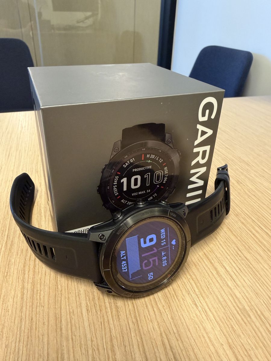 Garmin fenix 7X Sapphire solar