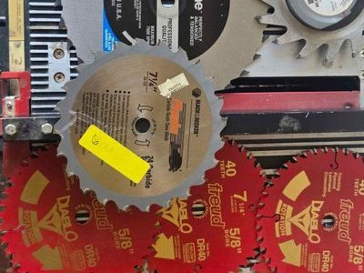 Alltrade 10" Table Saw Model 1997-B-10 with Multiple Saw Blades