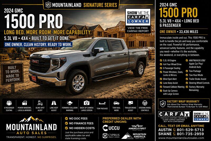 2024 GMC 1500 Pro