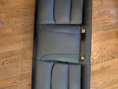 Rear seat from 2018 Tesla Model 3 LR