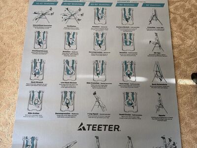 BRAND NEW Teeter FitSpine LX9 + Heat/Vibration + Mat (Fully Assembled!)