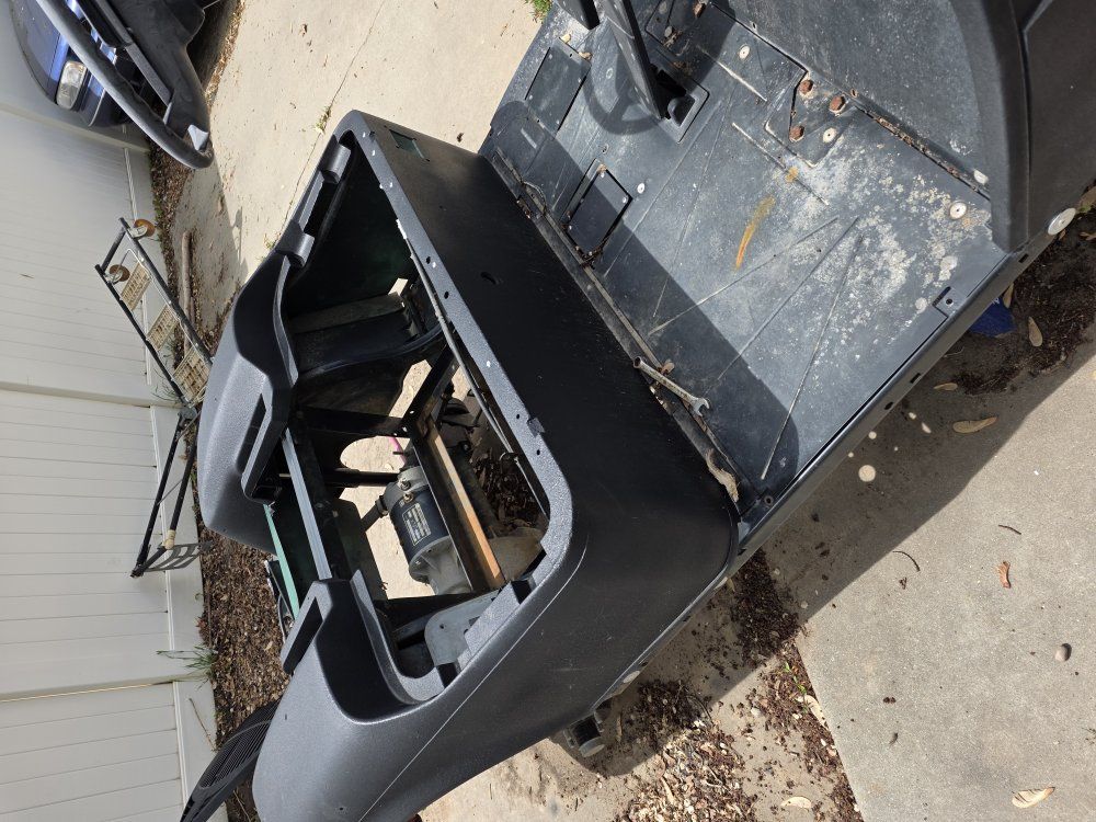 1996 EZGO TXT Body rhino lined