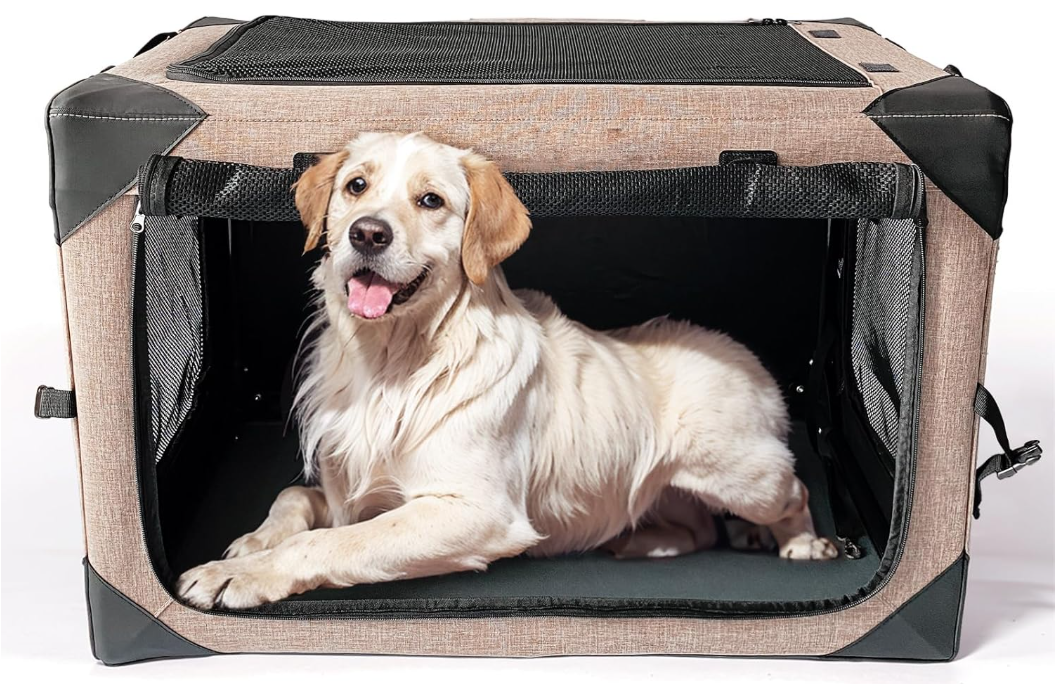 New in box Collapsible Dog Crate