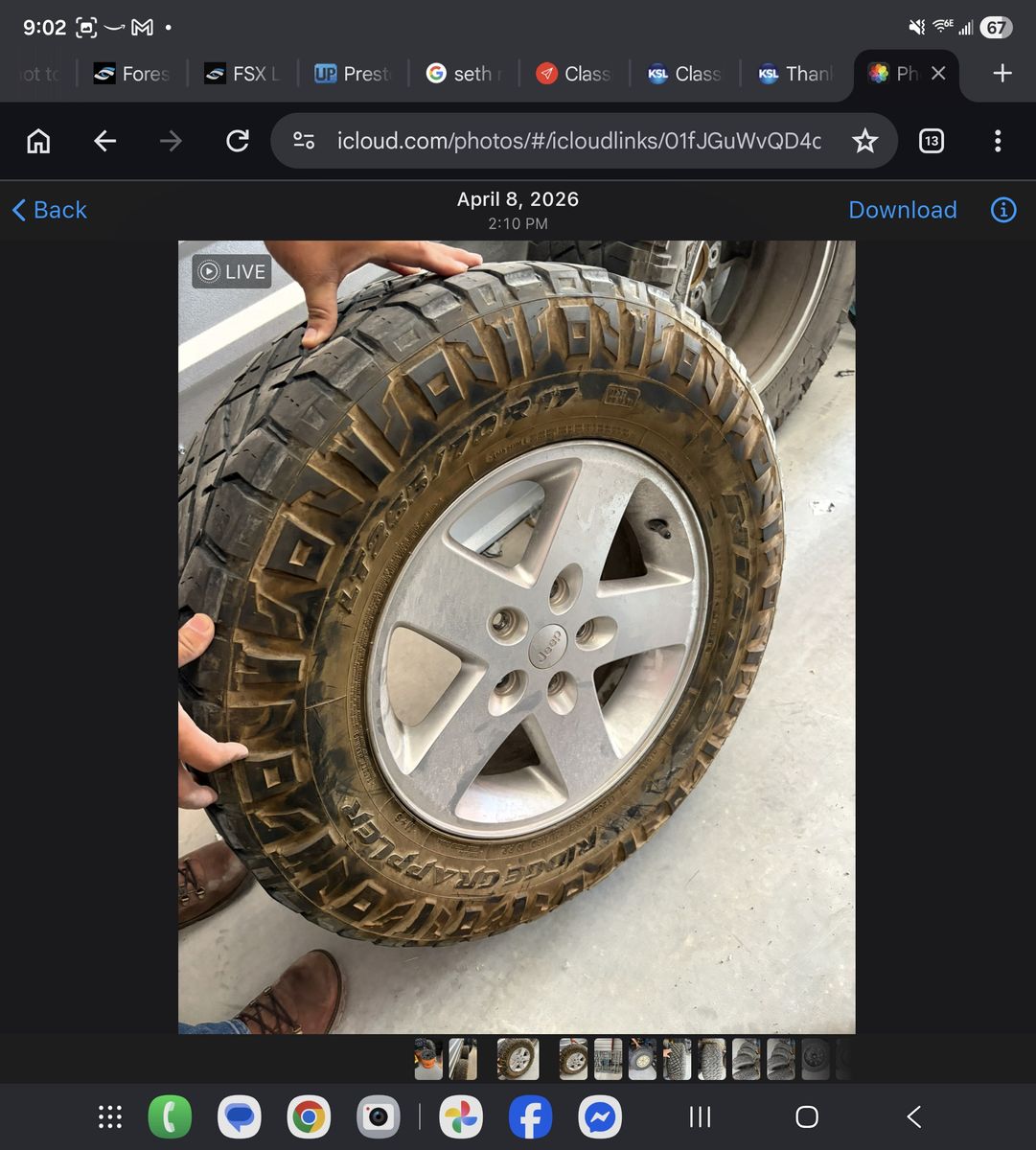 Jeep wheels and tires