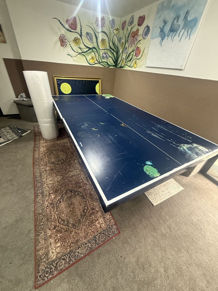 FREE ping-pong/craft table