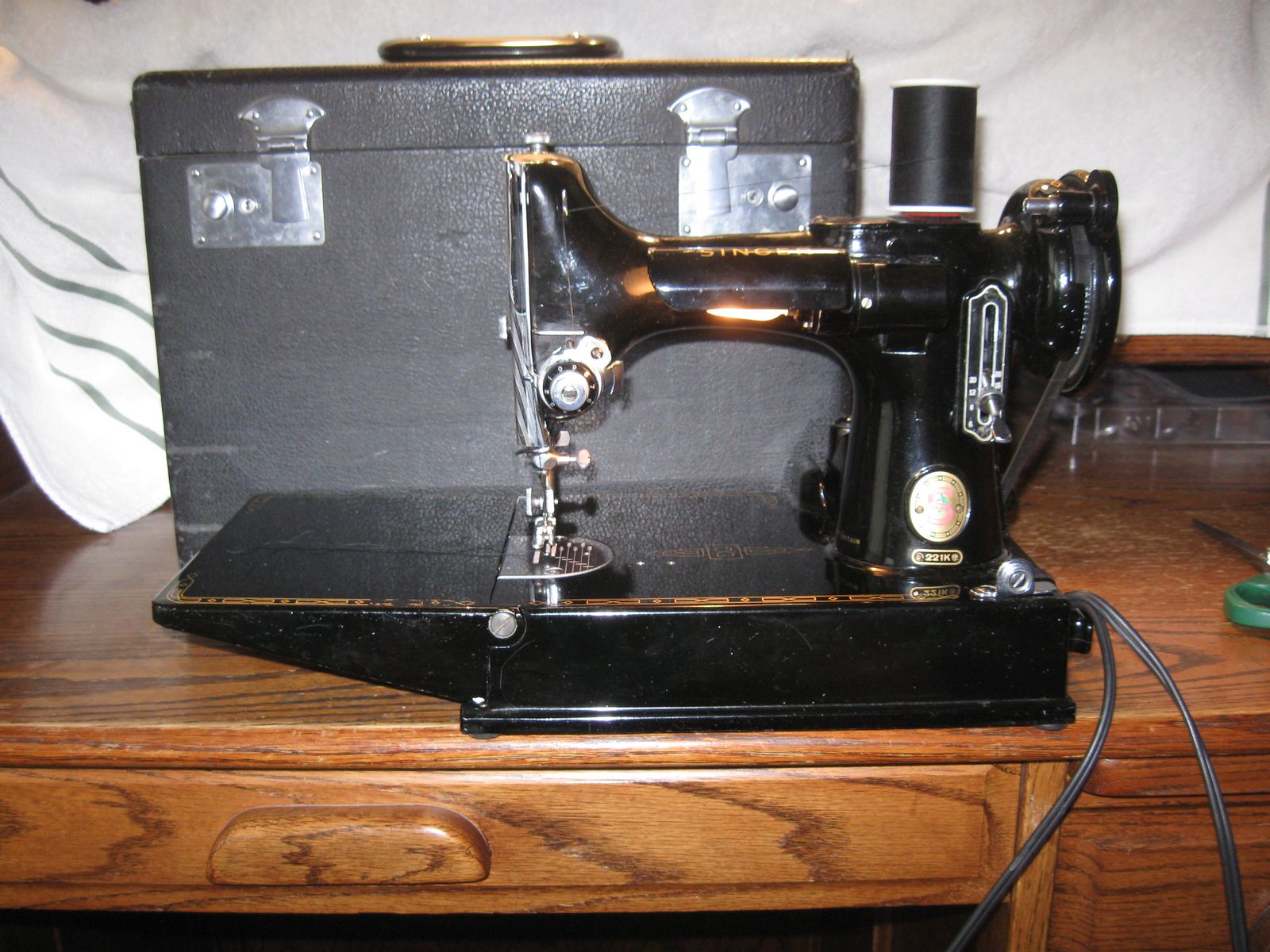 Singer featherweight sewing machine